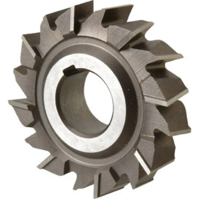 KEO 3 Diam x 3/4 Face Width Staggered Tooth Side Milling Cutter 1 Arbor Hole, High Speed Steel, Uncoated, 16 Teeth 00...